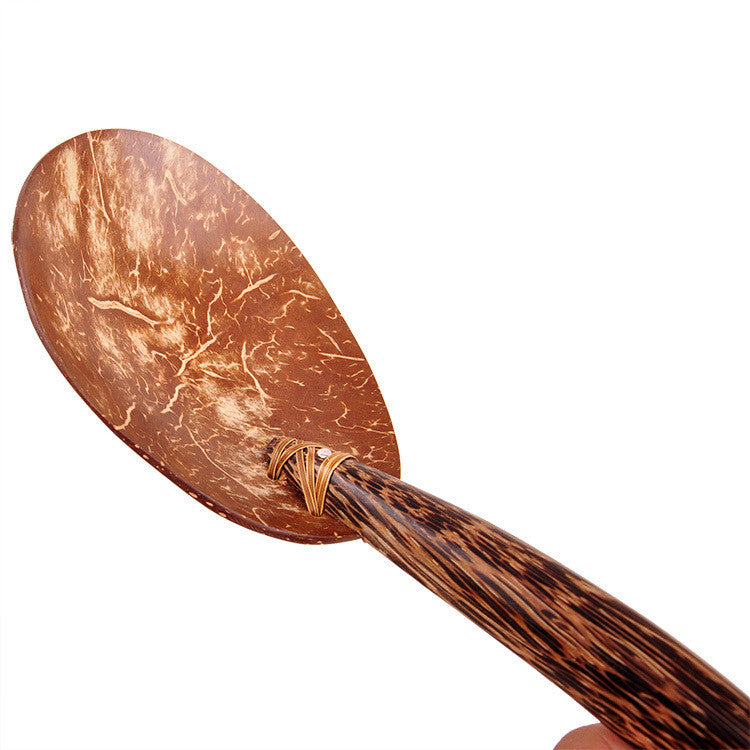 Unique Wooden Coconut Cookware Set