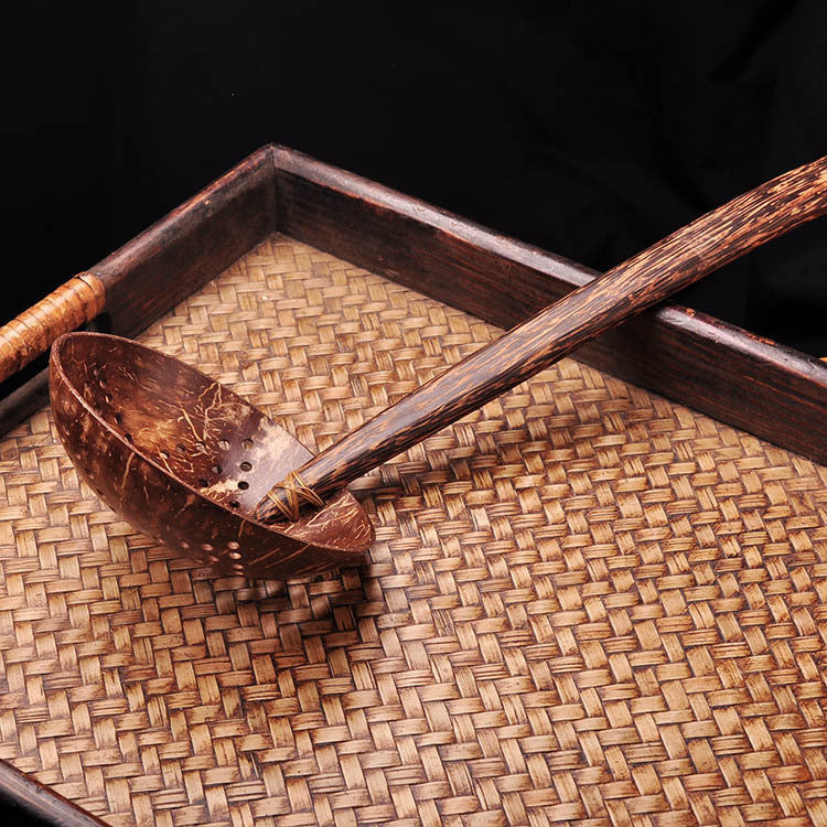 Unique Wooden Coconut Cookware Set