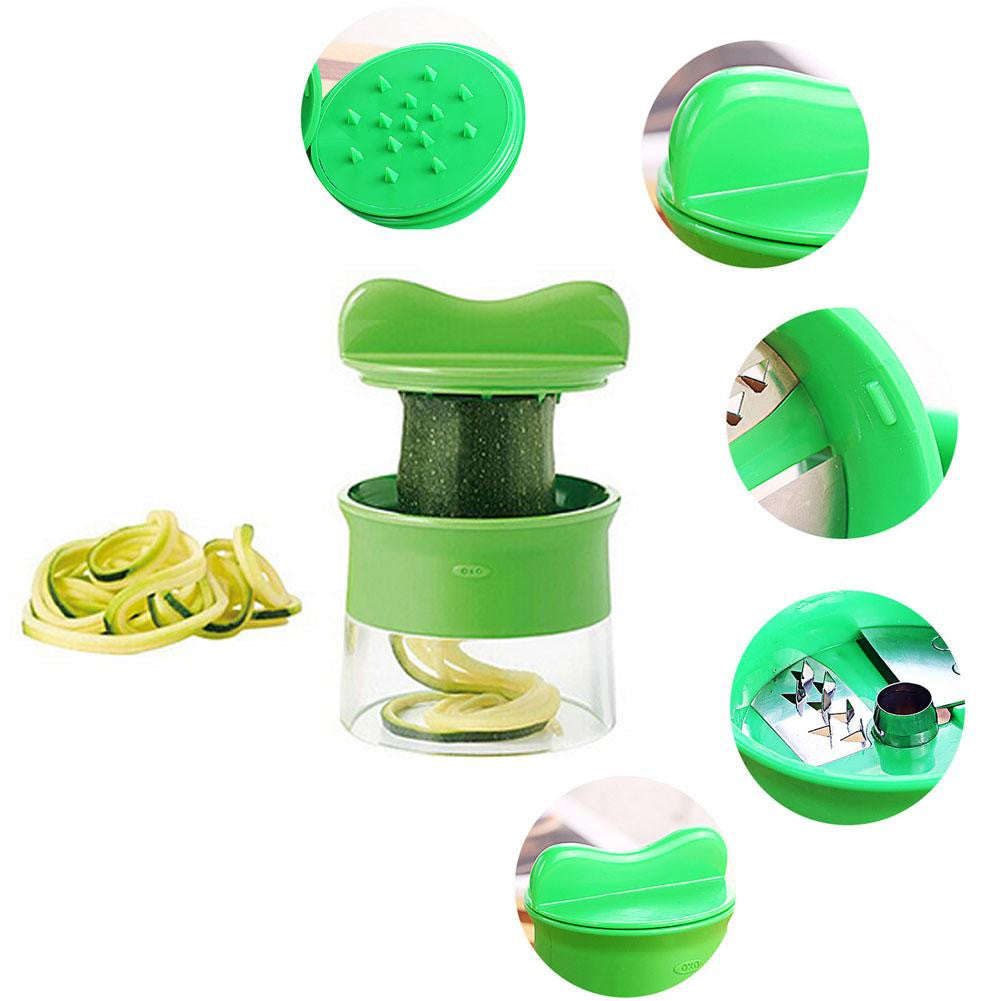 Multifunction Cylinder Spiral Graters