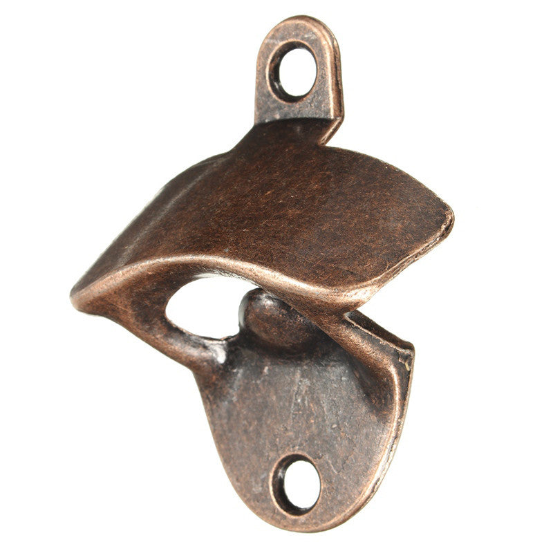 Chic Vintage Antique Iron Wall Beer Opener